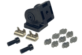 40x40mm (1.57" x 1.57") Flexible Pivot Joint Connector — For 8mm (0.31") Slot Aluminium Extrusion
