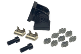 40x40mm (1.57" x 1.57") Flexible Pivot Joint Connector — For 8mm (0.31") Slot Aluminium Extrusion