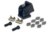 40x40mm (1.57" x 1.57") Flexible Pivot Joint Connector — For 8mm (0.31") Slot Aluminium Extrusion