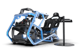Free-Standing Adjustable Keyboard & Mouse Tray for Sim Racing & Flight Sim Cockpits