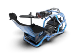 Free-Standing Adjustable Keyboard & Mouse Tray for Sim Racing & Flight Sim Cockpits