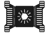 Universal Bass Shaker & Tactile Transducer Seat Mount