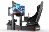 Cockpit-Mounted Single Monitor Stand (Lite) — Compact Monitor Mount for Sim Racing & Flight Sim Rigs