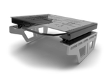 Quick-Adjust Dual Locking Pedal Slider System — For Trak Racer Extrusion Pedal Mounting Plates
