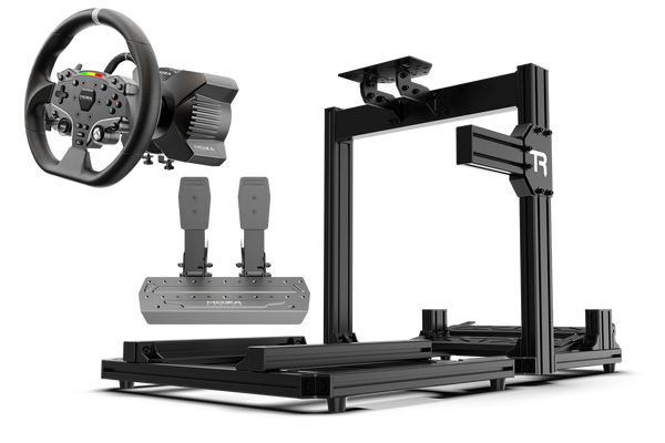 TR40S Racing Simulator & Moza R3 Wheel, Wheelbase and Pedal Set
