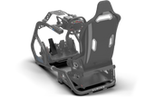 Universal Sim Racing Footrest — Left Foot Rest for Extrusion & Pedal Plate Mounting