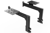 Flight Sim Control Mount Kit – 2 Side Supports, Adjustable 350mm, for Aluminium Cockpits