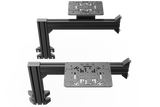 Flight Sim Control Mount Kit – 2 Side Supports, Adjustable 350mm, for Aluminium Cockpits