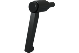 Set of 2 8mm Screw with Black Aluminium Handle