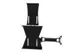 Tablet & Button Box Holder V2 — Universal Swivel Mount for Sim Racing & Flight Sim Rigs