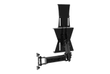 Tablet & Button Box Holder V2 — Universal Swivel Mount for Sim Racing & Flight Sim Rigs