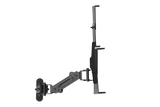 Tablet & Button Box Holder V2 — Universal Swivel Mount for Sim Racing & Flight Sim Rigs