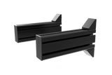 Set of 2 Universal Side Mount Supports — 240mm/9.45" (80x40mm / 3.15" x 1.57") for Sim Racing & Flight Sim Rigs