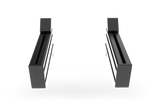 Set of 2 Universal Side Mount Supports — 240mm/9.45" (80x40mm / 3.15" x 1.57") for Sim Racing & Flight Sim Rigs