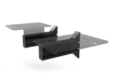 Set of 2 Universal Side Mount Supports — 240mm/9.45" (80x40mm / 3.15" x 1.57") for Sim Racing & Flight Sim Rigs