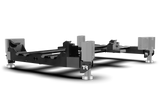 Motion Platform Base for 2 or 4 Actuators