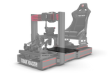 Heavy-Duty Sim Floor — 3mm Diamond Plate Cockpit Footrest for Sim Racing & Flight Sim