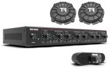 Trak Racer 4CH 40W Low-Frequency Class-D Amplifier with 2 Bass Shakers