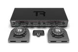 Trak Racer 40W 4-Channel Class-D Amplifier with 2 x 10W Bass Shakers & Rig Mounts