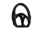 330mm/13" Flat-Bottom Closed GT Sim Racing Wheel Rim – Aluminium Alloy with Silicone Grip