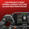 Asetek SimSports Forte Formula Pro Steering Wheel Black