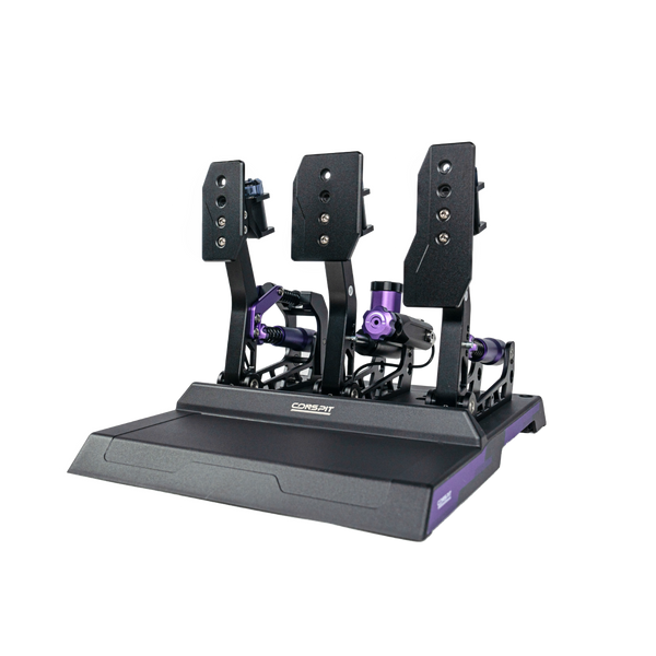 Conspit CPP-Lite 3 Pedal Set – Hydraulic Load Cell Sim Racing Pedals – eRacing Association