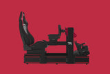 TR160 V5 Racing Simulator with Seat Slider Kit