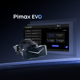 Pimax Headset with Pimax EVO - Front view | ERA Gaming VR Store | Best VR for Sim Racing