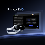 Pimax Headset with Pimax EVO - Front view | ERA Gaming VR Store | Best VR for Sim Racing