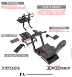 VIRTUAL EXPERIENCE 3.0 FULL ACCESSORIES - BLACK/RED